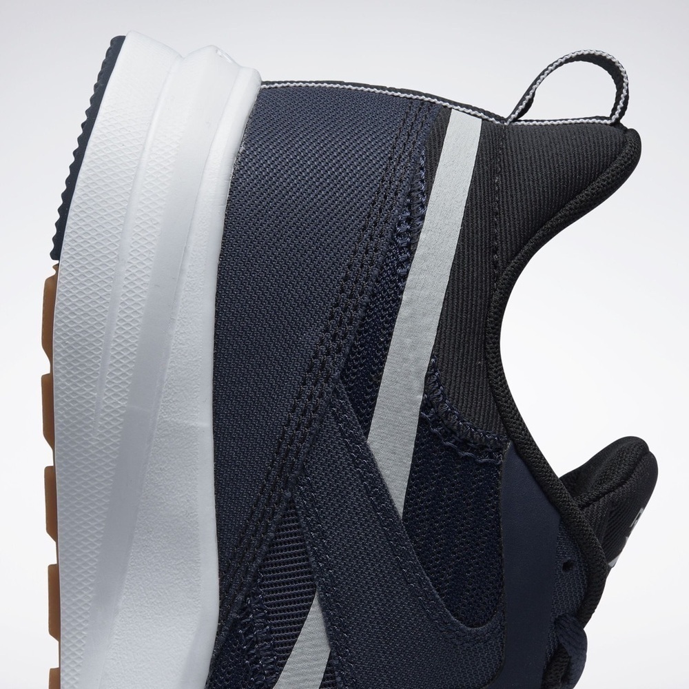 NEW Reebok Men’s Runner 4.0 Running Shoe, Vector Navy/Pure Grey/Gum - Picture 2 of 8